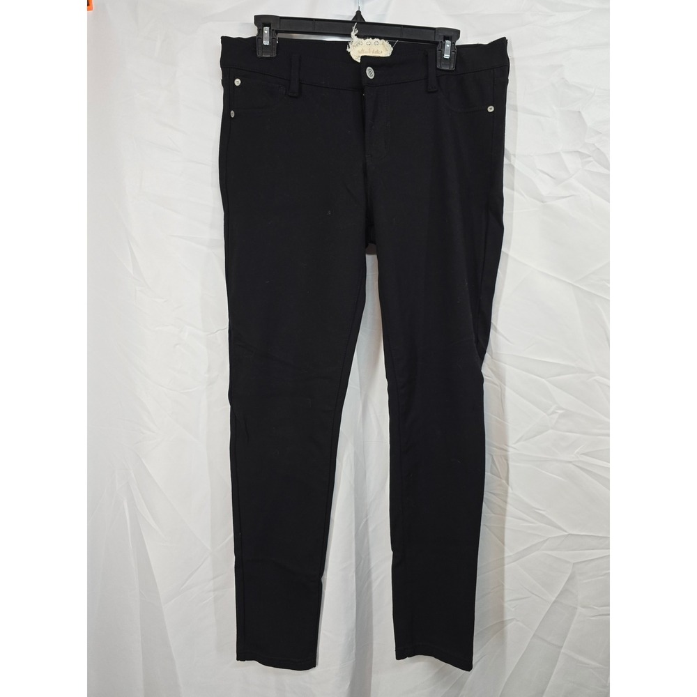 Altard State Women Black Skinny Pants Mid Rise Stretch Trousers AJ21034M42 31/13